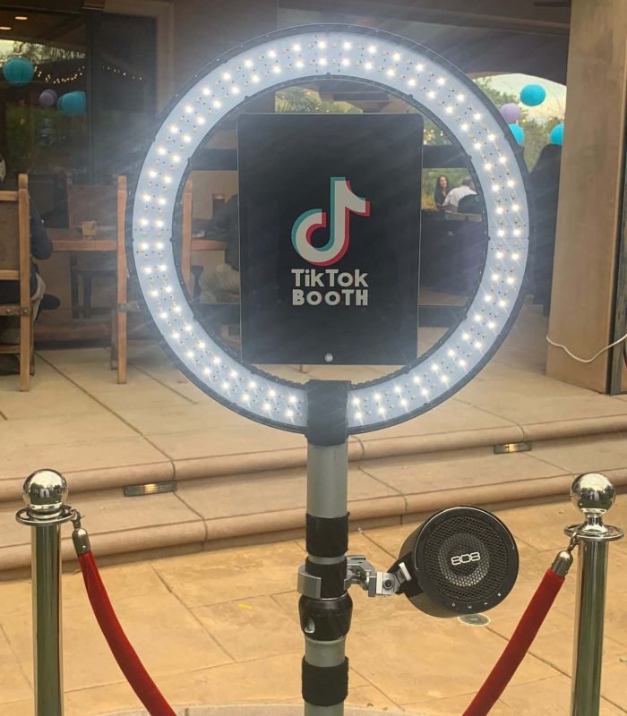 tiktok booth Los Angeles